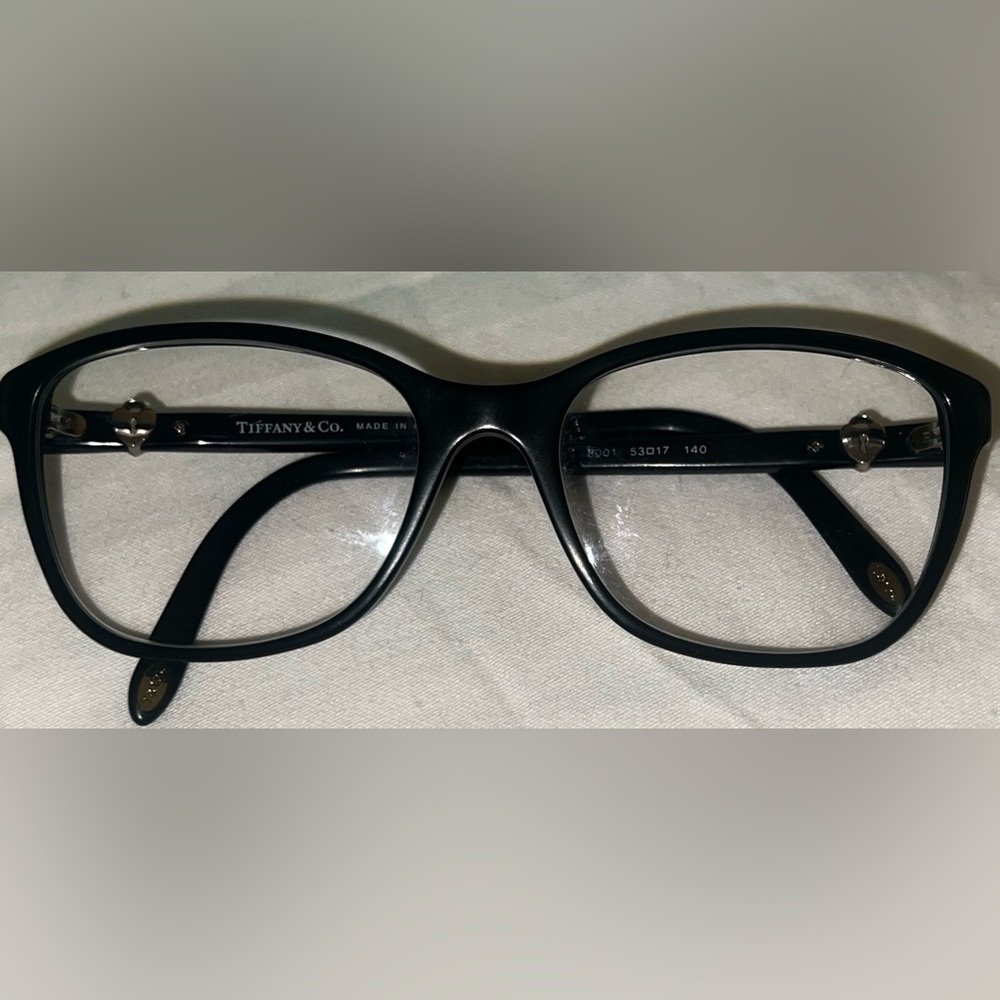 Tiffany & Co.  Glasses frames w/ pouch and gift bag set